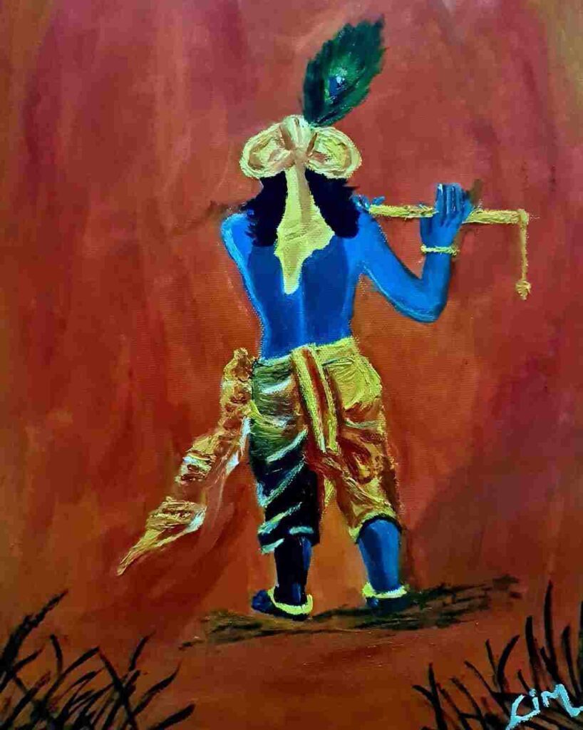 Lord Krishna Painting