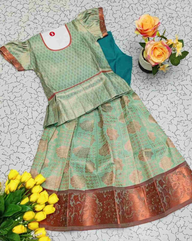 Mint Heritage Pavadai